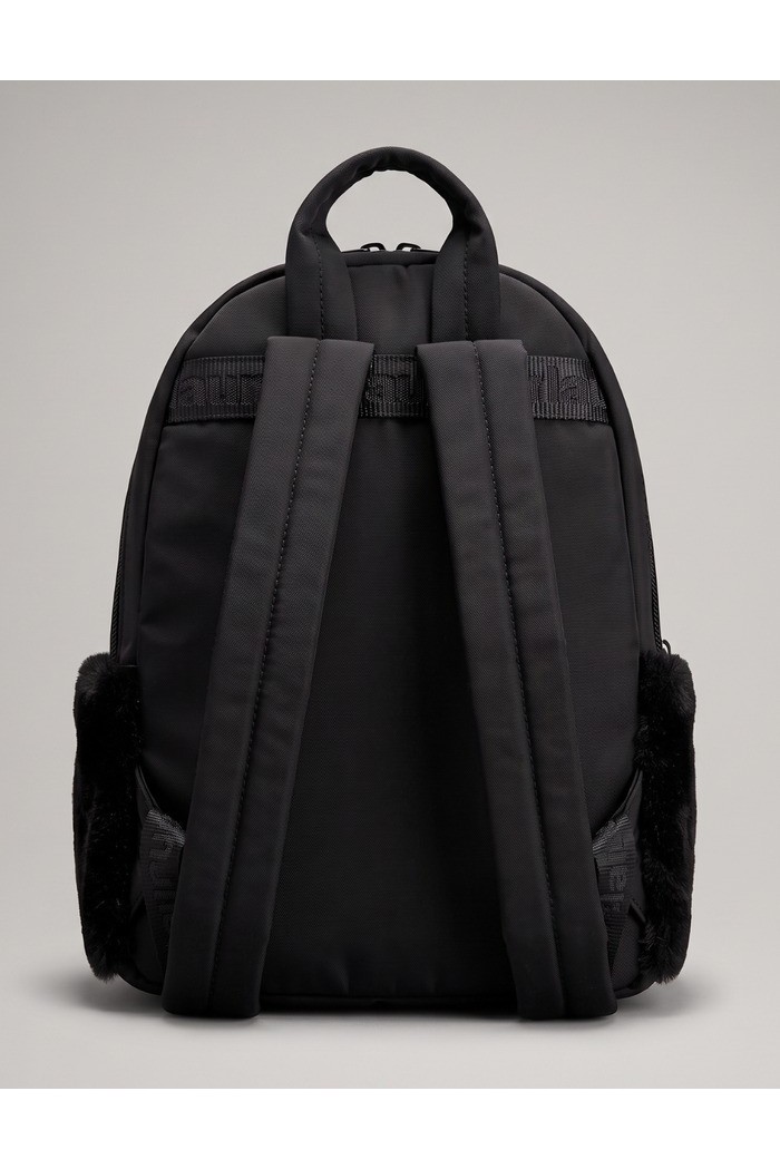 Blauer zaino in nylon ed ecopelliccia F6WAVE05/PAD [0475c13b]