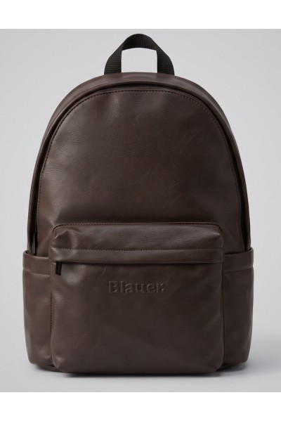 Blauer zaino in ecopelle F6NAPER03/BRO [7d9969f9]