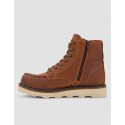 Blauer scarponcino in pelle F6NOLAN02/PUL [bb29c5ed]