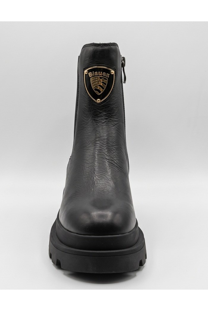Blauer scarponcino con elastico F6KIMMEL12/NAP [1a081a83]