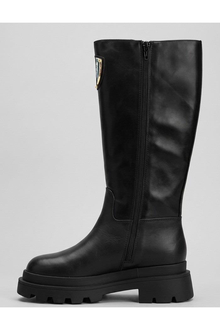 Blauer scarponcino con zip F6KIMMEL13/NAP [2502a3aa]