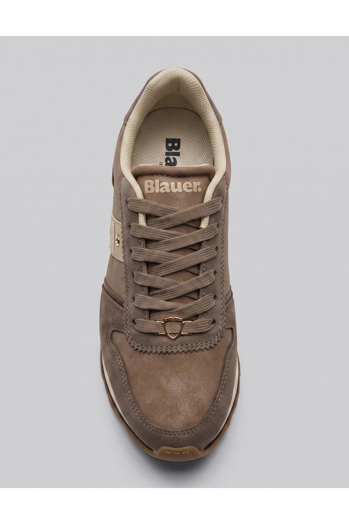 Blauer sneaker con passante logato F6MILLS01/NUS [9eeb0957]