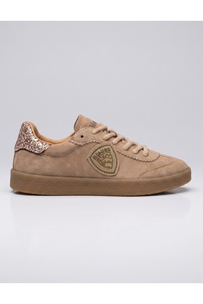 Blauer sneaker con dettaglio glitter F6AURORA04/SUE [30d5eeb6]