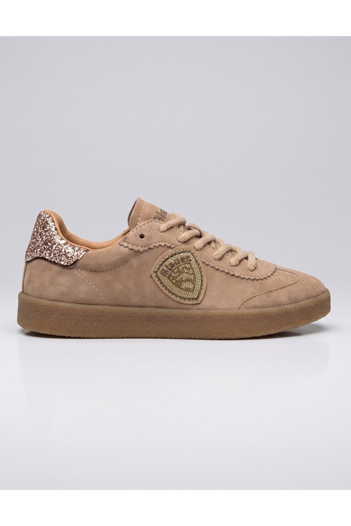 Blauer sneaker con dettaglio glitter F6AURORA04/SUE [30d5eeb6]
