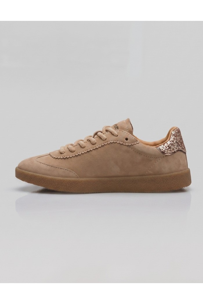 Blauer sneaker con dettaglio glitter F6AURORA04/SUE [e9f3adbb]