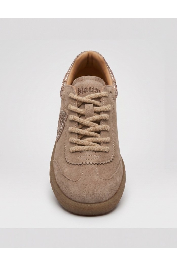 Blauer sneaker con dettaglio glitter F6AURORA04/SUE [5eee6cbf]