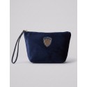 Blauer pochette in velluto F6DEBBY01/CLU [042affe8]