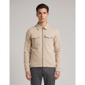 Markup felpa overshirt in misto cotone con zip MK9920007 [ccc9cd33]