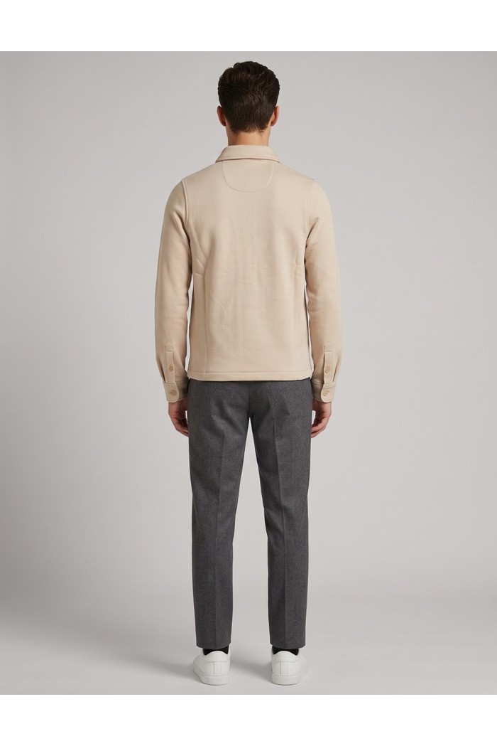 Markup felpa overshirt in misto cotone con zip MK9920007 [15ef8e3e]