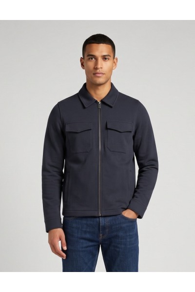 Markup felpa overshirt in misto cotone con zip MK9920007 [7301d03c]