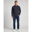 Markup felpa overshirt in misto cotone con zip MK9920007 [186a152b]