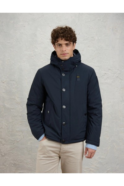Blauer giubbetto in neoprene leggero Andrew 26WBLUC02061-005480 [ffaecc78]