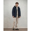 Blauer parka con cappuccio removibile Chester 26WBLUK03062-005480 [1982365c]
