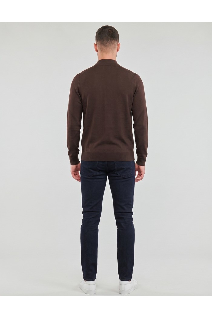 Markup maglia girocollo in cotone con intarsi punto vanisè MK2900035 [6f242cba]