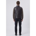 Blauer smanicato con collo alla coreana Atlantic 26WBLUX02220-007284 [400c6895]
