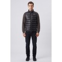 Blauer smanicato con collo alla coreana Atlantic 26WBLUX02220-007284 [f711a991]