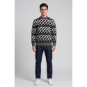 Urban Ring maglia girocollo a fantasia jacquard UR2100063 [a51fff16]