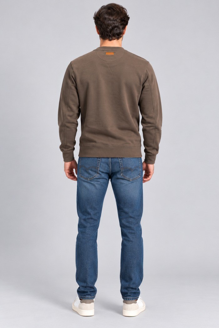 Blauer felpa girocollo classica Crosby 26WBLUF03317-007693 [6b532a2c]