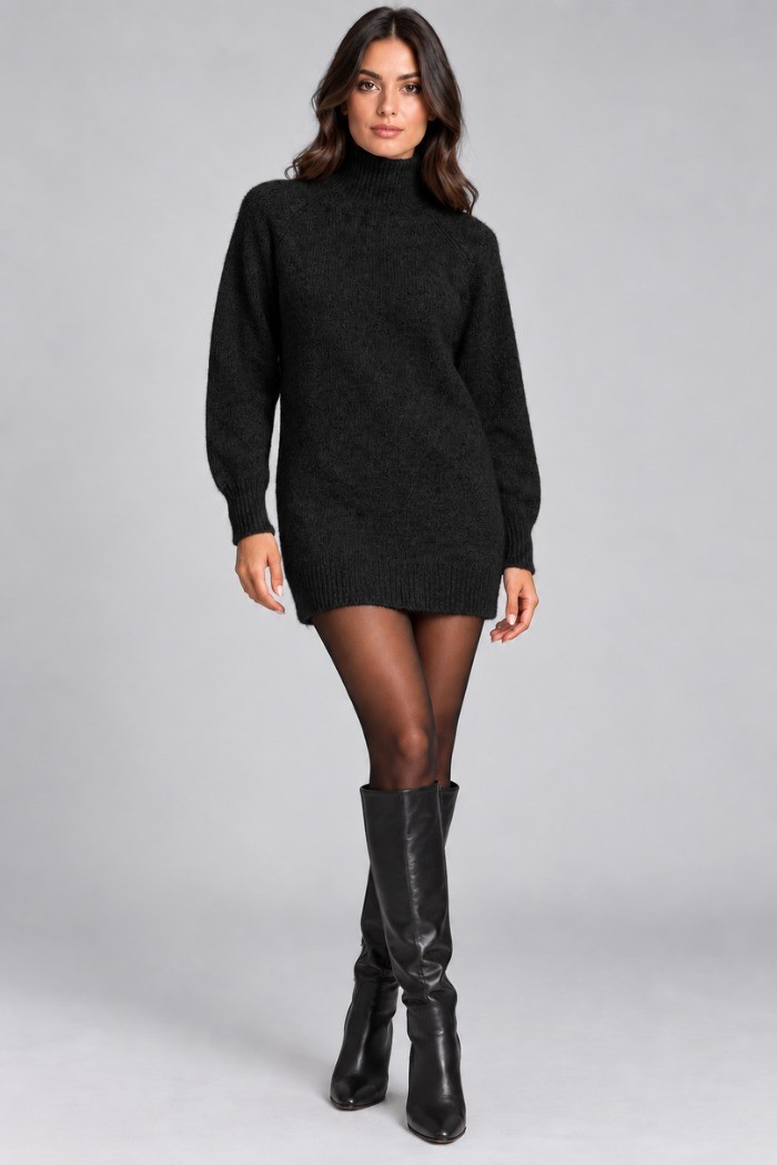 Blash abito dolcevita in misto lana BS2700048 [dd12d70d]