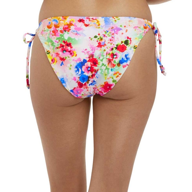 Slip con laccetti rosa fantasia Freya