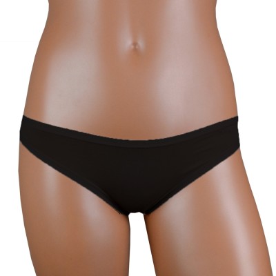 Slip in cotone a vita bassa Janira nero