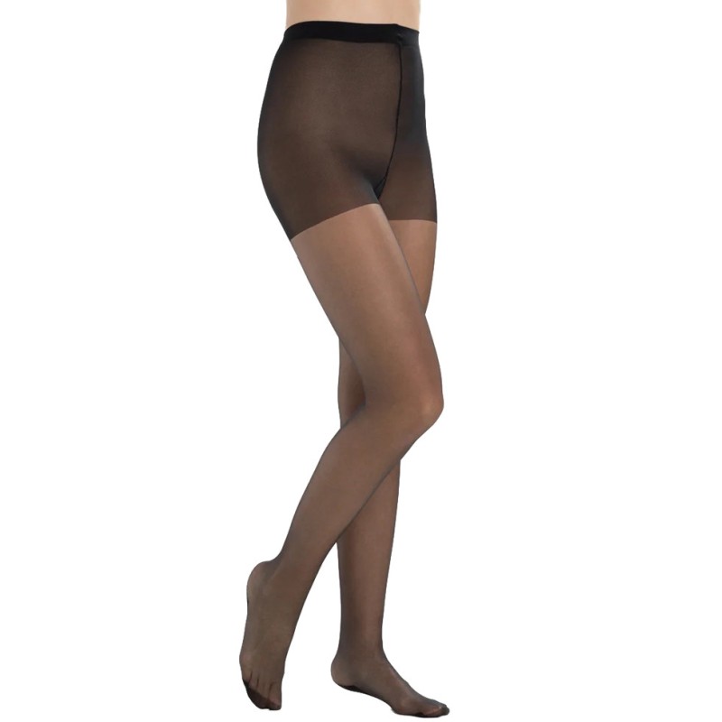 Collant vintage con riga nera