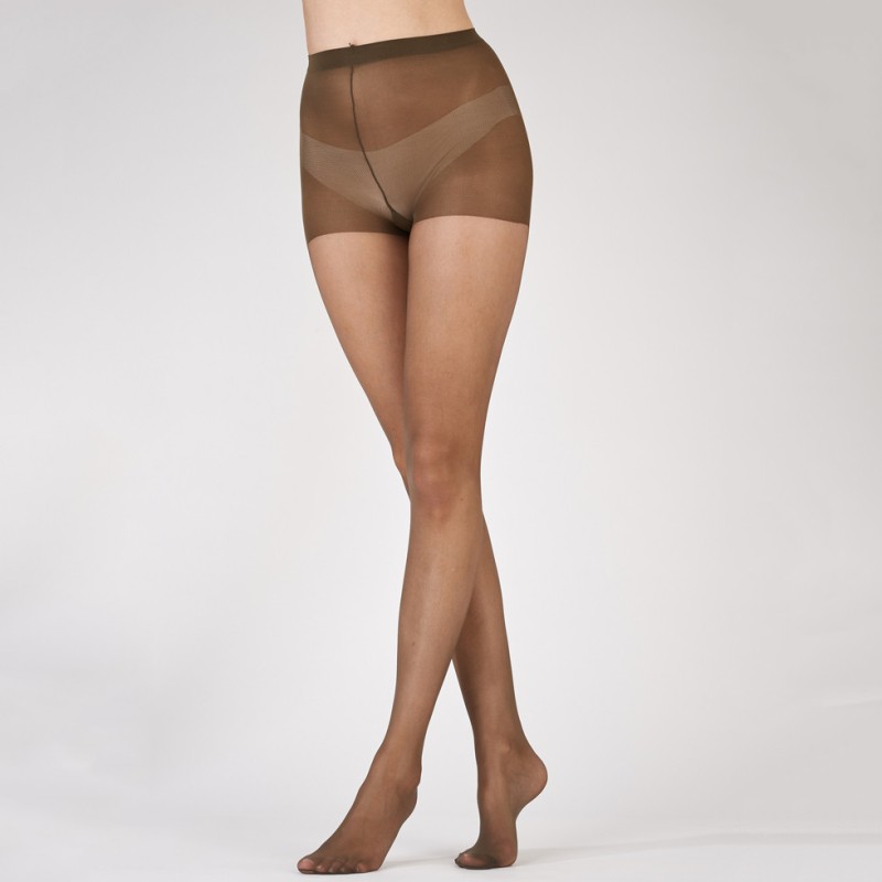 Tripack collant curvy resistenti nero Pretty Polly