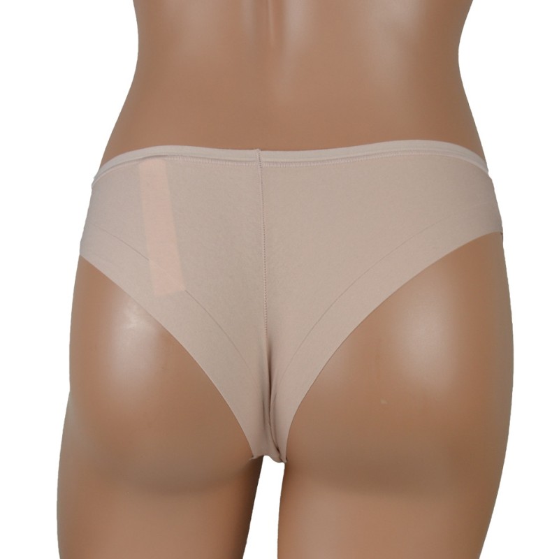 Brasiliana in cotone a vita bassa Janira beige