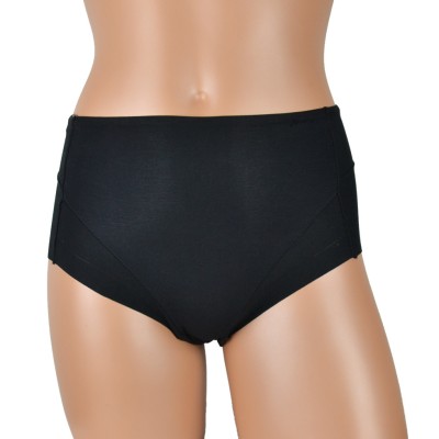 Slip modellante in cotone nero