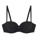 Reggiseno Stockholm a fascia nero