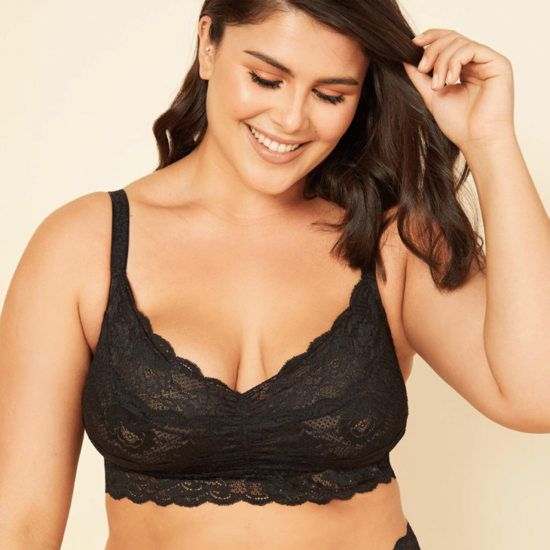 Bralette Extended Sweetie nera Cosabella