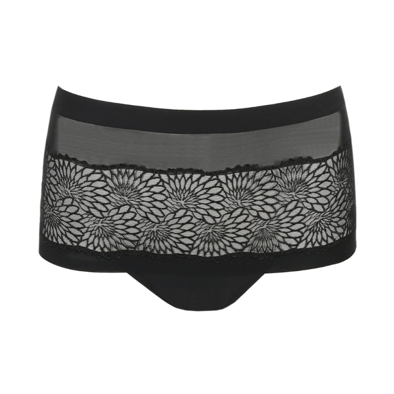 Shorts Sophora in pizzo nero