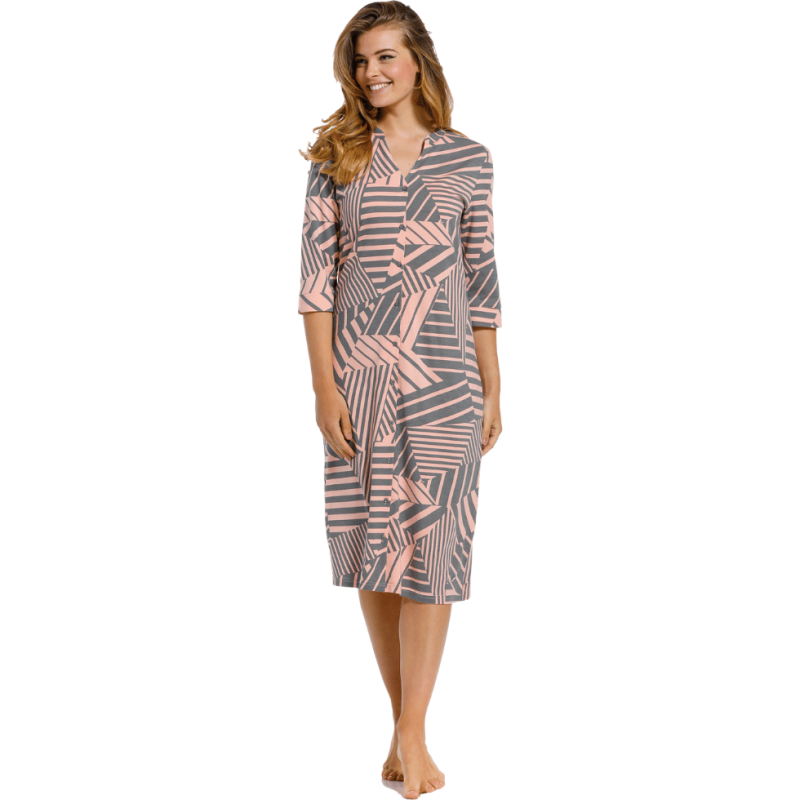 Camicia da notte aperta stampa grafica  Pastunette Deluxe