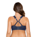 Bralette cotone Dalis blu navy