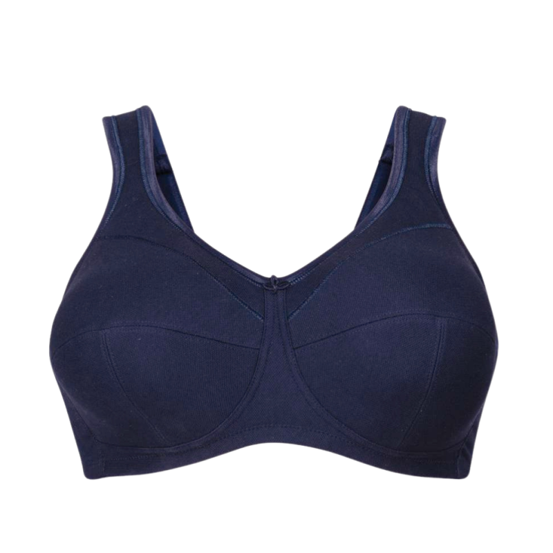 Reggiseno in cotone senza ferretto Anita Jana blu