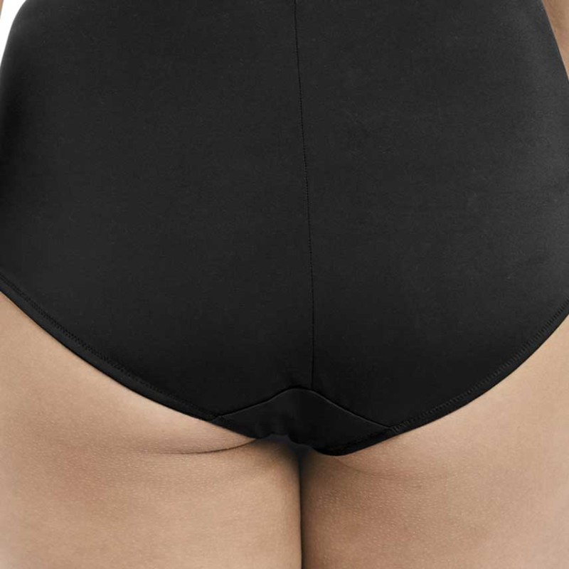 Slip vita alta Sachi nero