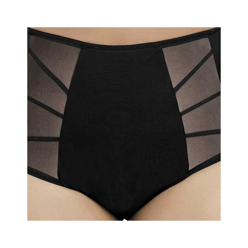 Slip vita alta Sachi nero