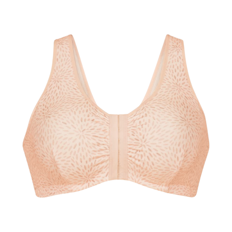 Reggiseno Hazel da protesi aperto davanti rosa pastello