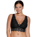 Bralette Allure nero Cosabella