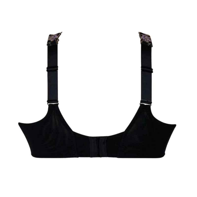 Reggiseno soft Colette nero speciale coppe grandi