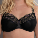 Reggiseno soft Colette nero speciale coppe grandi