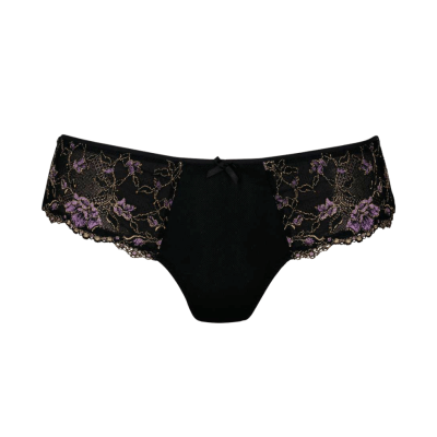 Slip Colette nero Rosa Faia