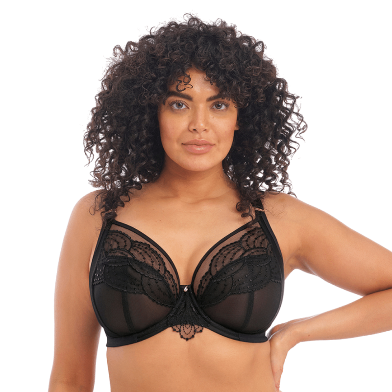 Reggiseno soft Priya nero speciale coppe grandi