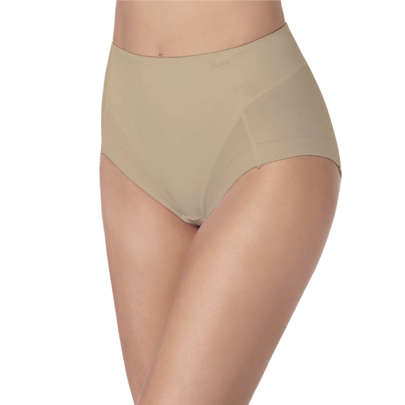 Slip modellante in cotone beige