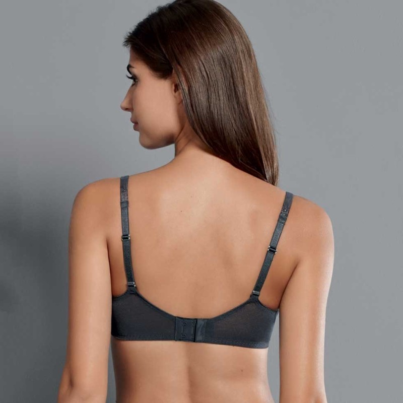 Reggiseno Fleur Rosa Faia antracite rosa