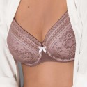Reggiseno Fleur Rosa Faia con ferretto coppe differenziate