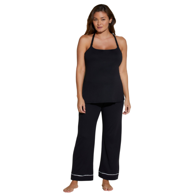 Set donna allattamento tre pezzi nero by Cosabella