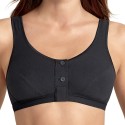Reggiseno Isra da protesi aperto davanti nero