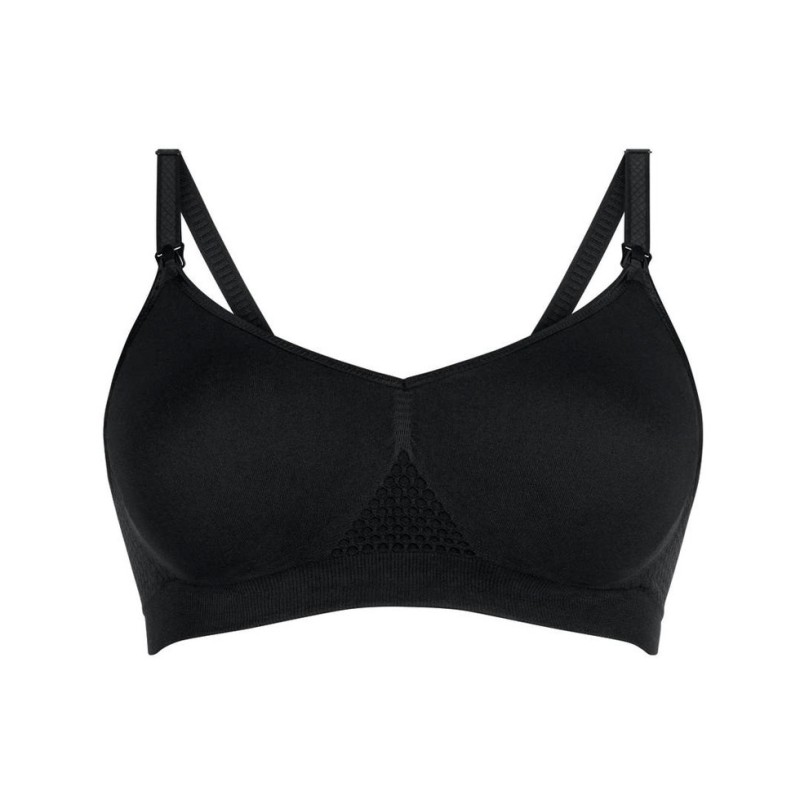 Reggiseno allattamento Nero Seamless