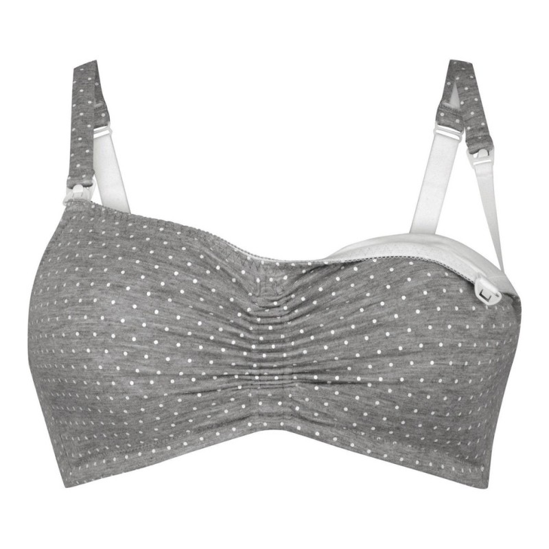 Reggiseno allattamento top in cotone